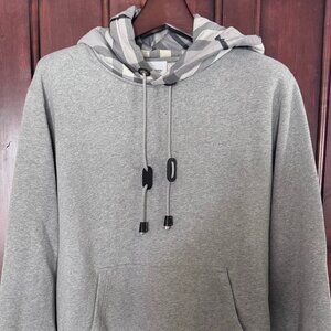 Burberry Samuel Check Cotton Hoodie